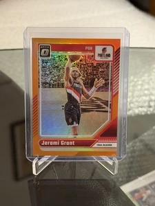 2024-25 Donruss Optic #109 Jerami Grant Orange Holo Prizm 012/175 - Picture 1 of 2