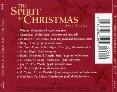 AMY GRANT  - VINCE GILL Spirit Of Christmas CD Like New CAREFULLY RESTORED  Foto 1 de 2