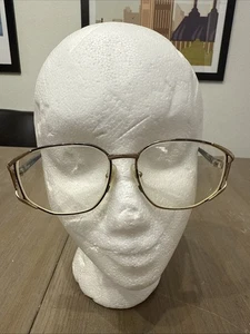 Vintage Fendi Gold and Tortoiseshell Eyeglasses Imperfections Frame Only - Picture 1 of 24