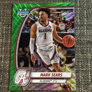 24/25 Bowman U Cromo Verde Rifrattore Mark Sears - Foto 1 di 2