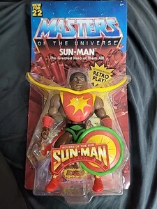 Masters Of The Universe Orgins Sun-Man Actionfigur 2022 Wave 8 E2 - Bild 1 von 5