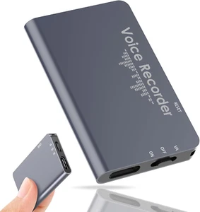 128GB Magnetic Voice Recorder with Playback: 1536 Hours Voice Activated Recorder - Picture 1 of 7