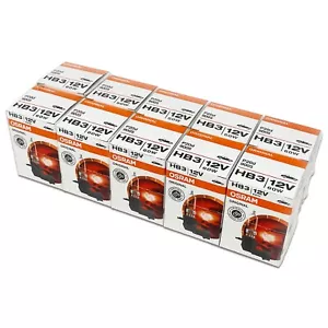 Osram Sylvania HB3 9005 Original OEM Faros Halógenos Bombillas | 9005 | Paquete de 10 - Imagen 1 de 9