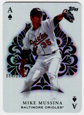 2023 Topps Series 2 All Aces Mike Mussina Black Parallel /299 Baltimore Orioles