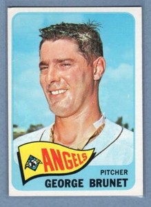 1965 Topps #242 George Brunet EX-MT  GO140