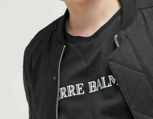 PIERRE BALMAIN ICONIC LOGO SWEATSHIRT JUMPER SWEATER HOODY PULLI PULLOVER 46 - Bild 1 von 12