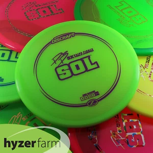 Discraft PIERCE 5X Z SOL *pick weight & color* Hyzer Farm disc golf midrange - Picture 1 of 22