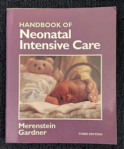 Handbook of Neonatal Intensive Care By Merenstein & Gardner, 3rd Ed. 1993 EUC - Picture 1 of 4