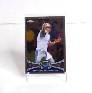 Matthew Stafford 2012 Topps cromo #126 Los Angeles Rams Detroit Lions - Imagen 1 de 2