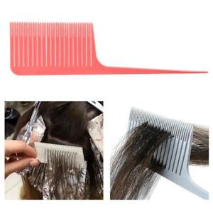 Professional Weaving Highlighting Foiling Hair Comb Salon Tool Accessories Pink