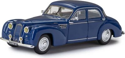 1948-54 Delage D6-3L sedan Blue in 1:43 scale by Esval Models by Esval Models - Image 1 of 4