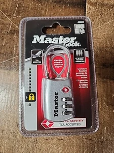 Master Lock 4688D Set Your Own Combination TSA Approved Luggage Lock - Picture 1 of 3