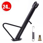 Heavy Duty Black Steel Electric Bike Parking Stand Scooter Side Stand 1420CM