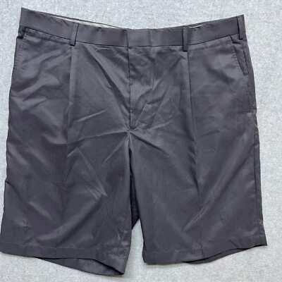 Pantalones Cortos de Golf Walter Hagen Para Hombres 40 Cintura Gris Plisado Frontal 10" Entrepierna Foto 1 de 4