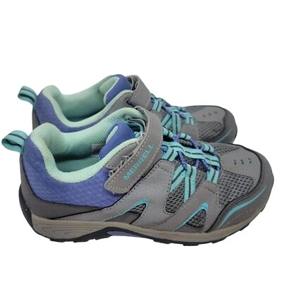 Merrell Girls ML G Trail Chaser MY57111 Gray Hiking Shoes Sneakers Size 4 M - Image 1 of 4