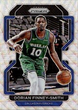 2021-22 Panini Prizm Dorian Finney-Smith Silver Wave Exclusive Prizm Holo SP 208