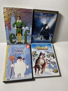 Christmas Family DVD Lot Frosty Elf Polar Express and Balto III - Picture 1 of 5
