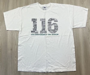Seattle Mariners MLB 2001 Season 10th Anniversary 116 Wins T Shirt Size XL - Picture 1 of 6