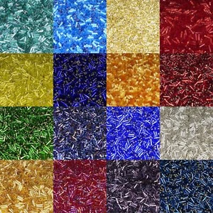 16 COLOUR Bugle Beads Assorted Jewellery Craft Use Etc BUY 1 2 Pks 15g 30g 281 - Picture 1 of 26