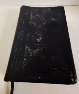 Life Application Study Bible NIV 1991 Zondervan Navy Blue Bonded Leather - Picture 1 of 7
