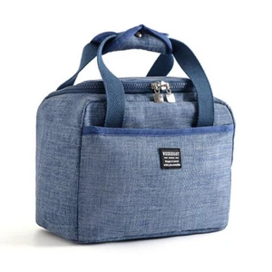 Insulated Lunch Bag Soft Cooler Bag Waterproof Thermal Work School Picnic Bento - Picture 1 of 15