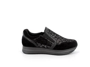 ENVAL SOFT 2770000 Mocasines Sneaker Slip On Cuña Negro Memory - Bild 1 von 1