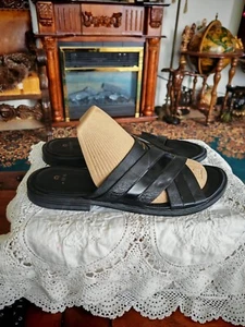 Aigner Herren Sandalen 45 Pantoletten Leder - Bild 1 von 10