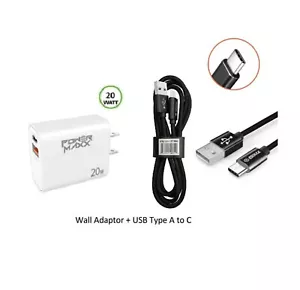 Type C Home Wall Travel Charger FOR Samsung A14 5G - Picture 1 of 7