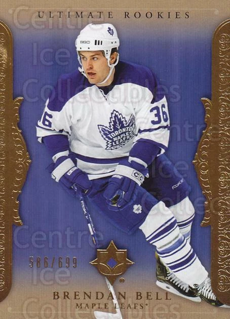 2006-07 UD Ultimate Collection #97 Brendan Bell - Image 1 of 1