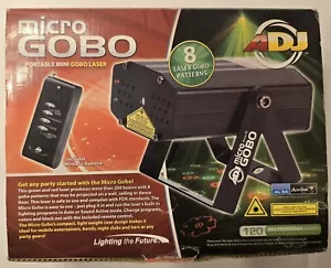 ADJ Micro GOBO Laser Lighting with Remote and Power Cord - American DJ Equipment - Picture 1 of 7