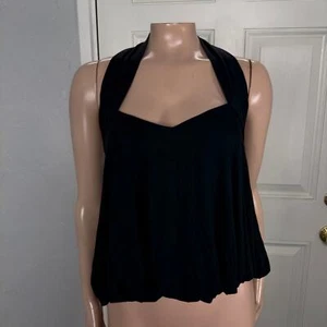 NUEVA Camisa Free People M CECE Bohemia Halter Convertible Escote Espalda Abierta BB14 - Imagen 1 de 7