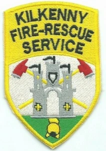 Kilkenny County Fire Service Embroidered Patch Size 100 mm x 65 mm - Picture 1 of 1