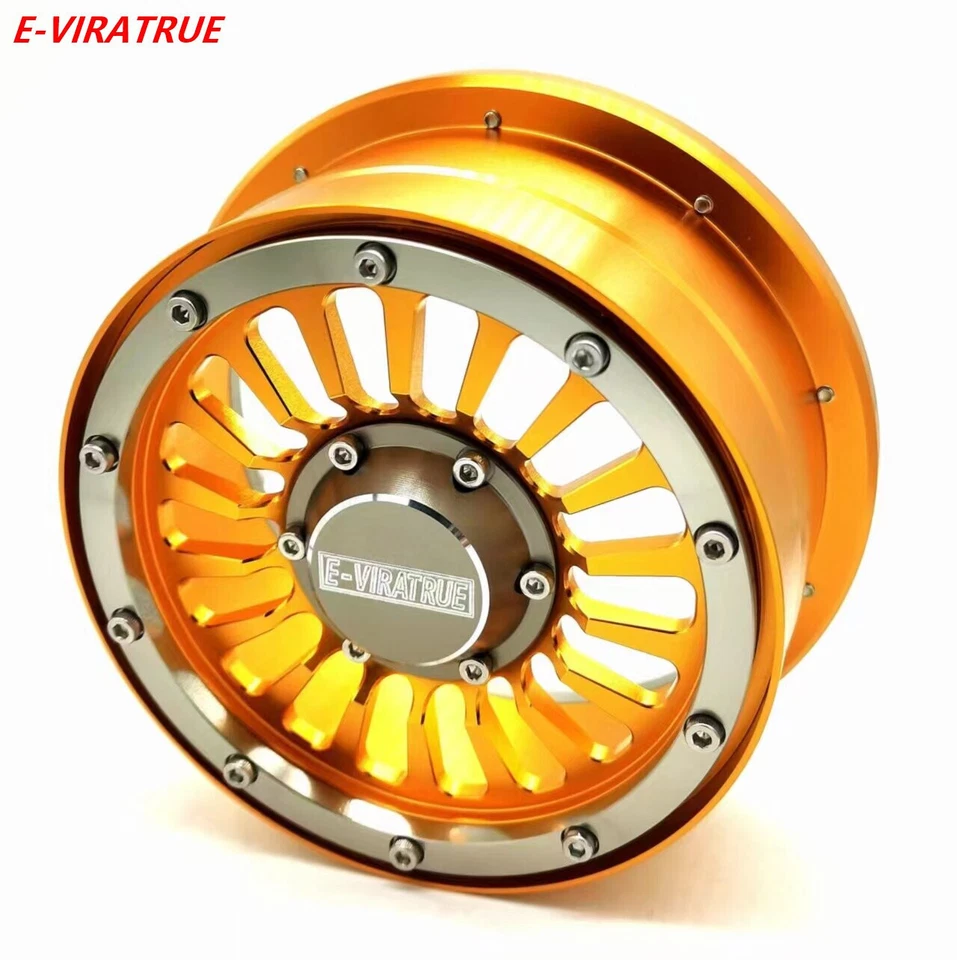 E-VIRATRUE Aluminum Bead Lock Wheel For HPI 5B/5T/Losi 5T/5B/DBXL 1/5 1pcs - Image 1 of 1