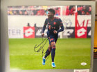 Bayern Munich Alphonso Davies Autographed Signed 11X14 Photo Jsa Coa #1
