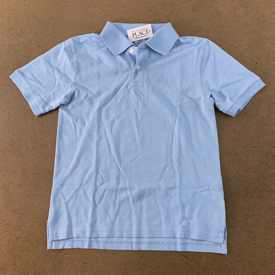 The Children's Place Big Boys' Short Sleeve Uniform Polo Brook Size 0.0 6tkp