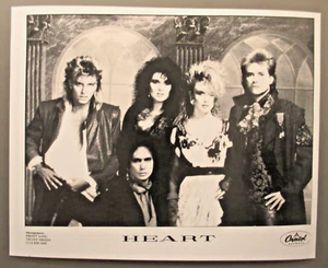 Cuore bianco e nero 8 x 10 foto promo lucida anni 80! - Foto 1 di 1