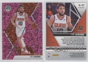 2019-20 Panini Mosaic Rookies Fast Break Pink Prizm /20 Ty Jerome #237 Rookie RC