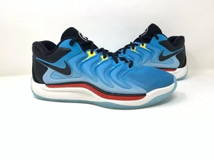 HJ9090 488 Nike KD 17 N7 Durant Dark Turquoise Black White Sail US 8 Men’s - Picture 1 of 7