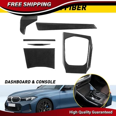 Juego de cubiertas interiores de fibra de carbono ABS para BMW 330i 430i G20 G21 G22 2020-2022 Foto 1 de 4