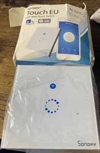 sonoff touch eu . remote dimmer light switch . in box never used - Picture 1 of 4