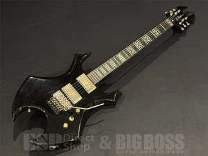 B.C.Rich Virgo Vintage Celtic Tremolo Black Electric Guitar Used From Japan - Picture 1 of 11