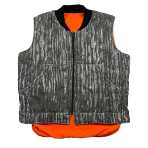 Vintage Walls Blizzard-Pruf Realtree Camo Reversible Hunting Vest Mens Large - Picture 1 of 9