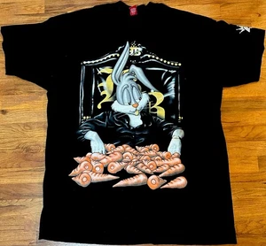 Camiseta Bugs Bunny God Father Para Hombre Talla 3XL 100% Algodón Honduras Rara - Imagen 1 de 15