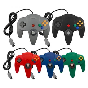 Wired Controller Joystick Replacement For Nintendo 64 N64 Video Game Console - Picture 1 of 21