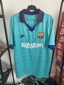 Barcelona 2019-2020 Third Football Shirt Nike Genuine Mens XXL VGC Rare - Picture 1 of 10