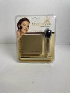 Jerome Alexander Magic Minerals Medium Foundation & Black Mascara Kit NEW - Picture 1 of 1