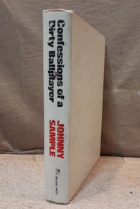 First Edition: CONFESSIONS OF A DIRTY BALLPLAYER Johnny Sample, 1970 Dial Press - Picture 1 of 4