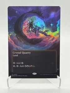 MTG Edge Of Eternities Crystal Quarry Borderless (Foil) - Picture 1 of 2