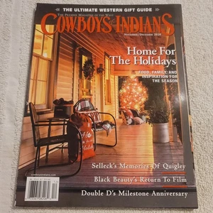 M162. Cowboys & Indians 2020 Home For The Holidays Magazine - Foto 1 di 2