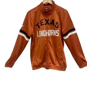 Authentic We Are Texas Longhorns Track Jacket Orange Full-Zip Y XL Embroidered - Picture 1 of 7